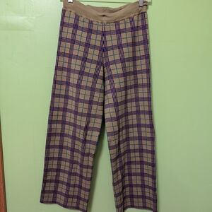 Daydreamer Plaid Sweater Pants